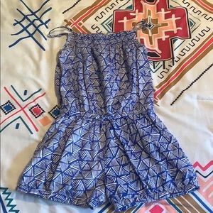 DKNY print romper